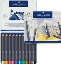 Faber-Castell Creioane colorate 24 culori Goldfaber cutie metal Faber-Castell (FC114724)