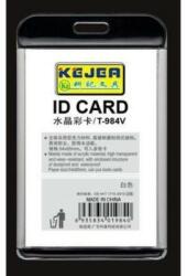KEJEA Suport PP-PVC rigid, pentru ID carduri, 85 x 54mm, orizontal, KEJEA - alb (KJ-T-984H-WH) - ihtis