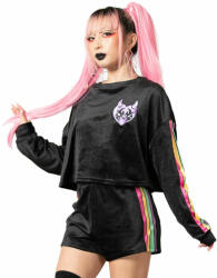KILLSTAR унисекс блуза KILLSTAR - Mellow Velour - Черен - KSRA004999