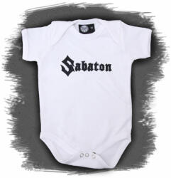 METAL-KIDS детско тяло Sabaton - Лого - Бяла - Metal-Kids - 455.30. 7.8