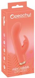 You2Toys peachy! mini rabbit - akkus, nyuszis vibrátor (barack) - sexshopcenter