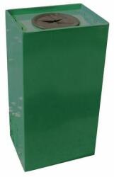 Nobo Unobox fém szemetes kosár szelektív hulladékhoz, 100 l térfogat, zöld