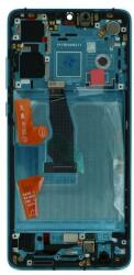NBA001LCD1011205040 Huawei P30 Aurora kék OEM OLED kijelző érintővel kerettel, előlap (NBA001LCD1011205040)