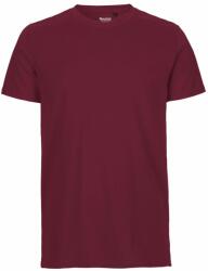 Neutral Férfi póló Fit organikus Fairtrade biopamutból - Bordeaux | 3XL (NE-O61001-1000133116)