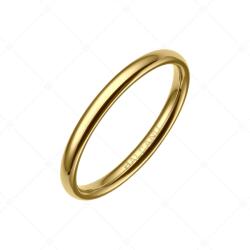 BALCANO - Simply / Vékony karikagyűrű, 18K arany bevonattal / 56 mm