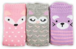 Pidilidi FUNNY lányok zokni - 3 csomag, Pidilidi, PD0135-01 - 35-37 méret
