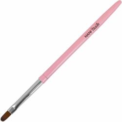 NANI Pensulă NANI pentru gel mărimea 4, Premium - Metallic Pink