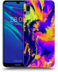 Picasee Fekete szilikon tok az alábbi mobiltelefonokra Huawei Y6 2019 - Burn