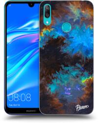 Picasee Átlátszó szilikon tok az alábbi mobiltelefonokra Huawei Y7 2019 - Space