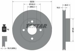 TEXTAR Disc frana TEXTAR 92061500 (92061500)