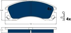 TRW set placute frana, frana disc TRW GDB3200BTE - automobilus