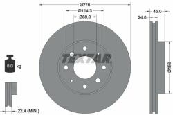 TEXTAR Disc frana TEXTAR 92110500 (92110500)