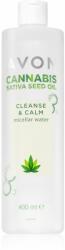 Avon Cannabis Sativa Oil Cleanse & Calm micellás sminklemosó víz nyugtató hatással 400 ml