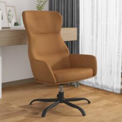 vidaXL Scaun de relaxare, gri taupe, piele întoarsă ecologică (341103)