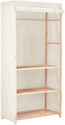 vidaXL Dulap de haine cu 3 rafturi, 79 x 40 x 170 cm (247107) Garderoba