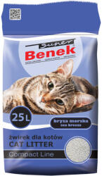 Super Benek Benek Super Compact cu Parfum de Briza Mării - 25 l (cca. 20 kg)