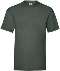 Fruit of the Loom Csomag akciós póló (minimum 5 db) Férfi póló Rövid ujjú Fruit of the Loom Valueweight Tee - S , Sötétzöld