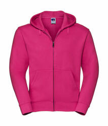 Russell Férfi kapucnis hosszú ujjú pulóver Russell Europe Men's Authentic Zipped Hood S, Fuchsia