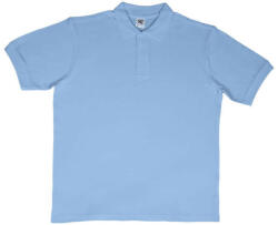 SG Lighting Férfi galléros póló rövid ujjú SG Cotton Polo - XL, Ég