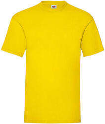Fruit of the Loom Csomag akciós póló (minimum 3 db) Férfi póló Rövid ujjú Fruit of the Loom Valueweight Tee - M , Sárga