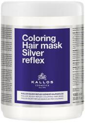 Kallos Mască de păr - Kallos Cosmetics Coloring Hair Mask Silver Reflex 1000 ml
