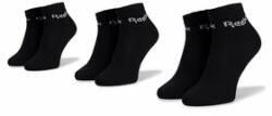 Reebok Set de 3 perechi de șosete joase unisex Act Core Ankle Sock 3p FL5226 Negru
