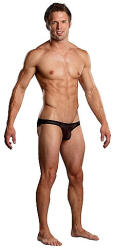 Male Power Pouch Bikini Fekete XL