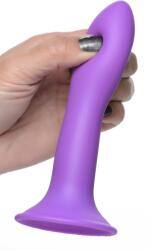 Squeeze-It Squeezable Slender Dildo Purple Dildo