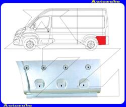 CITROEN JUMPER 4 2014.01-2023.12 Hátsó sárvédő saroklemez bal: 70cm "hosszú kivitel (tengelytáv: 4035mm) (külső javítólemez) KLOKKERHOLM 2097603