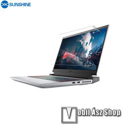 SUNSHINE Hydrogel TPU laptop képernyővédő fólia - Ultra Clear, ÖNREGENERÁLÓ! - 1db, a teljes képernyőt védi! - DELL G15 5515