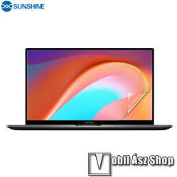 SUNSHINE Hydrogel TPU laptop képernyővédő fólia - Ultra Clear, ÖNREGENERÁLÓ! - 1db, a teljes képernyőt védi! - XIAOMI RedmiBook 14 II