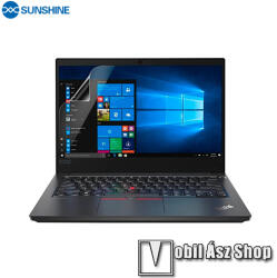 SUNSHINE Hydrogel TPU laptop képernyővédő fólia - Ultra Clear, ÖNREGENERÁLÓ! - 1db, a teljes képernyőt védi! - LENOVO ThinkPad E14