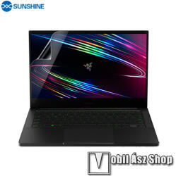 SUNSHINE Hydrogel TPU laptop képernyővédő fólia - Ultra Clear, ÖNREGENERÁLÓ! - 1db, a teljes képernyőt védi! - RAZER Blade 13 13.4" 2020