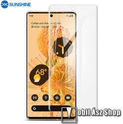 SUNSHINE Hydrogel TPU képernyővédő fólia - Ultra Clear, ÖNREGENERÁLÓ! - 1db, TOKBARÁT - Google Pixel 6 Pro