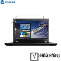 SUNSHINE Hydrogel TPU laptop képernyővédő fólia - Ultra Clear, ÖNREGENERÁLÓ! - 1db, a teljes képernyőt védi! - LENOVO ThinkPad L560 15.6