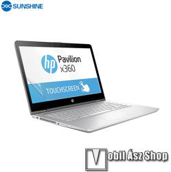 SUNSHINE Hydrogel TPU laptop képernyővédő fólia - Ultra Clear, ÖNREGENERÁLÓ! - 1db, a teljes képernyőt védi! - HP Pavilion x360