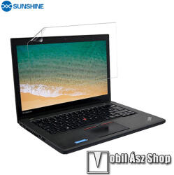 SUNSHINE Hydrogel TPU laptop képernyővédő fólia - Ultra Clear, ÖNREGENERÁLÓ! - 1db, a teljes képernyőt védi! - LENOVO ThinkPad T450S 14