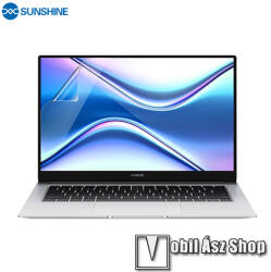 SUNSHINE Hydrogel TPU laptop képernyővédő fólia - Ultra Clear, ÖNREGENERÁLÓ! - 1db, a teljes képernyőt védi! - HONOR MagicBook V 14