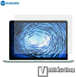 SUNSHINE Hydrogel TPU laptop képernyővédő fólia - Ultra Clear, ÖNREGENERÁLÓ! - 1db, a teljes képernyőt védi! - APPLE MacBook Pro 15.4