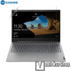 SUNSHINE Hydrogel TPU laptop képernyővédő fólia - Ultra Clear, ÖNREGENERÁLÓ! - 1db, a teljes képernyőt védi! - LENOVO ThinkBook 15p Gen 2 (Intel)