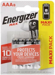 Energizer MAX LR03 AAA elem alkáli 8db (ár/bl)