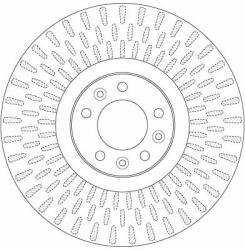 TRW Disc frana TRW SINGLE DF6427S (DF6427S)