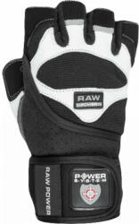 Power System Wrist Wrap Gloves Raw Power PS 2850 1 pár - fekete-fehér, XL