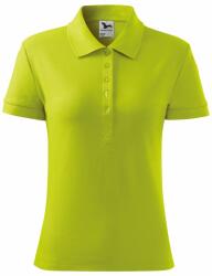 MALFINI Női galléros póló Cotton - Lime | XL (2136216)