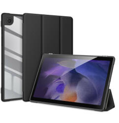Dux Ducis Toby Series Samsung Galaxy Tab A8 10.5" X200/X205 (2021) oldalra nyíló smart tok, fekete
