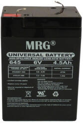 MRG Acumulator plumb acid MRG M-425, 6V-4.5Ah, Reincarcabil, Verde