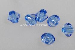  Akril gyöngy csiszolt - kék (30-47302008)