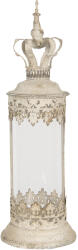 Clayre & Eef Felinar metal bej antichizat 17x55 cm (6Y3975)