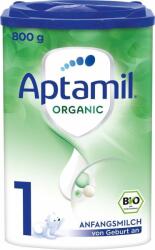 Aptamil Мляко за кърмачета Aptamil - Organic 1, 0-6 месеца, опаковка 800 g (4NCMIMLAP00O10800D) - baby