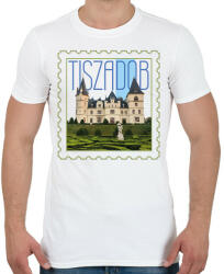 printfashion Tiszadob - Férfi póló - Fehér (7425075)